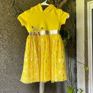 Hooded Pokemon Dress 4/5 T Girls Halloween costume